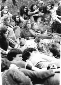 Underground festival in 1985 in Třemešek organized for the twenty-fifth birthday of Antonín Mikšík