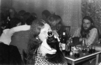 In the Čtverka pub in Uničov in 1983