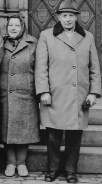 Ladislav Tichý´s parents,  Marie Tichá née Benešová and Ladislav Tichý