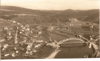 Vlevo Brunšov, vpravo Štěchovice, 1939