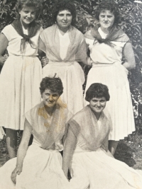 Women soldiers in Žamberk