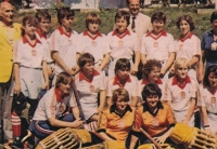 1980, ČSL reprezentace pozemkářek před OH v Moskvě