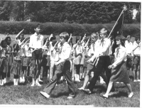 Alena Mašková as a Pioneer