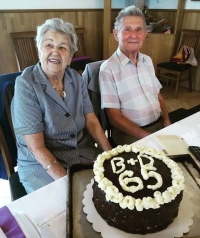 Jaromíra and Miroslav Ekart - wedding anniversary, 2018