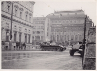 A tank by the National Theatre