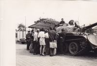 The events in the streets of Prague in August 1968