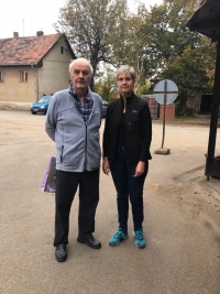 Jan Fiala with his daughter