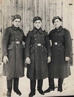 Illustrative photographs of soldiers from the Czechoslovak Army from the ranks of Volhynian Czechs