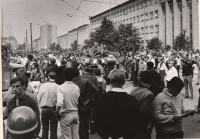 The Warsaw Pact Invasion, Kounicova Street, 21 August 1968, Brno 