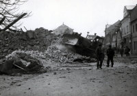 Demolice kostela Čtrnácti svatých pomocníků v Nýrsku, 26. ledna 1973