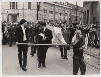 Protests against the Warsaw Pact Invasion, Prague, 21 August 1968, author unknown 