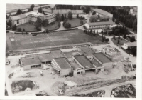 Construction of new pavilions on the premises of the Pioneer Institute of the SSM, Seč, 1983-1984