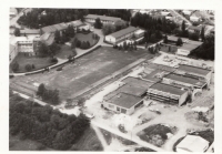 Construction of new pavilions on the premises of the Pioneer Institute of the SSM, Seč, 1983-1984