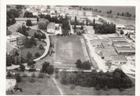 Construction of new pavilions on the premises of the Pioneer Institute of the SSM, Seč, 1983-1984