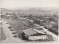 Facilities of the construction on the premises of the Institute of Pioneer Organization, Seč, 1989