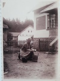 Babička Hany Vondráškové, 1943