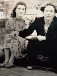 S manželkou, rok 1962
