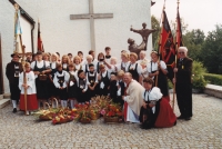 Egerer Birnsunnta nach dem Festgottesdienst