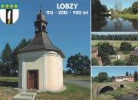 Lobzy - výroční pohlednice