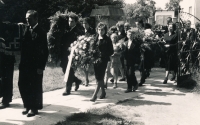 Funeral of Karel Engliš, Hrabyně (1961)