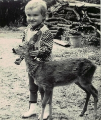 Markéta Trojanová v létě 1969