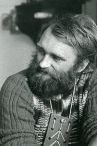 Period portrait of Jiří Hůla, Kostelec nad Černými lesy, early 1980s