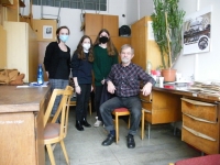 Primary school team nám. Svobody at CTU with Vojtěch Petr