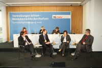 Irena Nováková attending a conference in Berlin 

