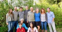 Peter Stark at his 86th bithday celebration with his family 