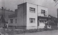 A family sweet shop before it was nationalised 
