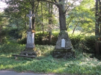 The place where the chapel of St. Anna in Velké Vrbno stood