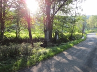 The place where the chapel of St. Anna in Velké Vrbno stood