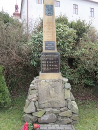 Memorial of the inhabitants of Jedlí who died during the World Wars