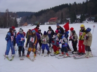 Jarní výlet školy na Benecko, 2004