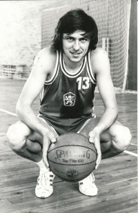 Kamil Brabenec v reprezentačním dresu, 1977