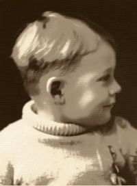 Vít Vokolek as a child