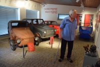 František Stránský in the City Museum Česká Třebová, 2021