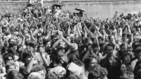 Participants of the pilgrimage to Velehrad in 1985