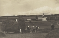 Treasure from the attic - Original German inhabitants, working in the fields, 1920s