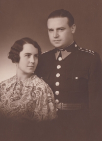 Parents Marie Kavková and Ladislav Kavka