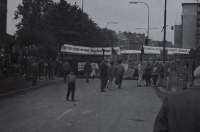 21. srpen 1968 v Hronově, foto: Jiří Šulitka