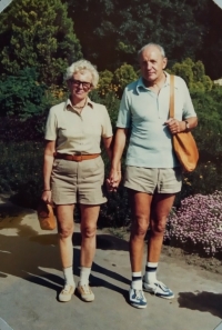 With wife on holiday in Luhačovice spa