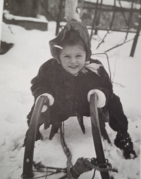 Stanislava Paulíčková as a small girl