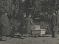 Baptism of daughter Rita, 1953