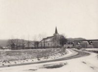 Church of St. Anna in Pěkná, 1972