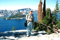 Mezi přednáškami na School of Music, Crater Lake (USA), 2006