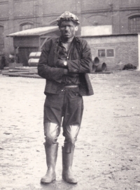 At the Eduard Urx Mine, early 1960s