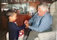 With great-grandson František, 2013