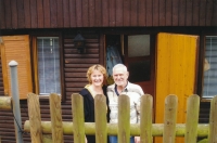 Magdalena Westman with husband Randolph, 2008	