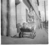 Daughter Liduška, Lovosice, 1956